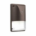 Beyond Led Technology LED Mini Wall Pack | 20 Watt | 2745 Lumens | 5000K |100V-277V|Bronze Housing|UL & DLC Listed BLT-MWP09-20WBMSA1-BRP50